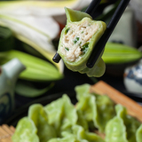 菠菜汁皮鲅鱼水饺 (12)